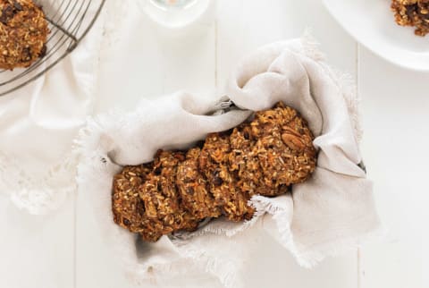 Carrot Cake Breakfast Cookies