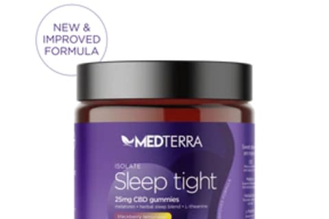 Best CBD Gummies for Sleep With Melatonin MedTerra Sleep Tight